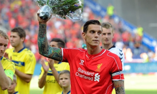 Sebagai kapten saat preseason 2014/2015, Brondby - LFC. Seakan jadi laga yang khusus didedikasikan untuk Daniel Agger.