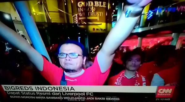 bonus. nobar itu ternyata diliput oleh media. dan jadilah nongol di layar kacar. hehehe